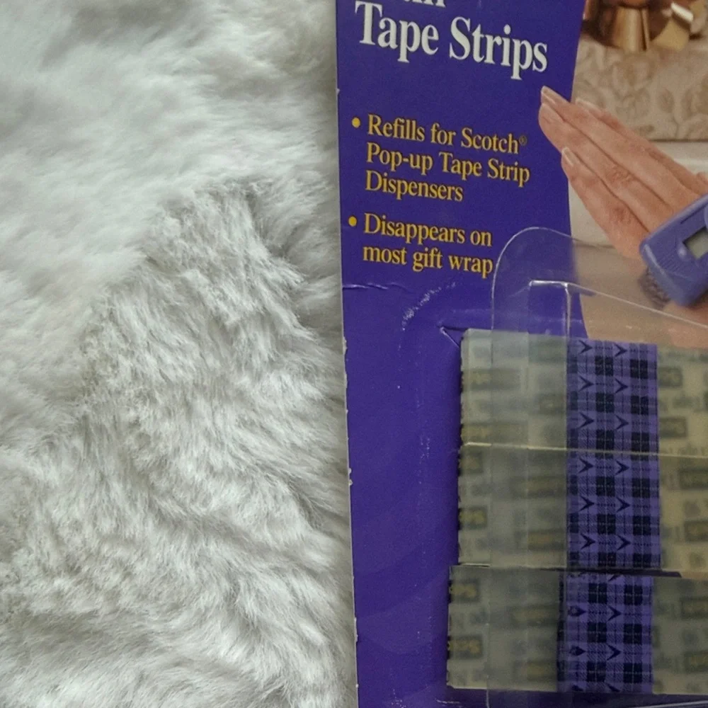 NEW Scotch Pop-up Satin Tape Strips Refill 3 pack